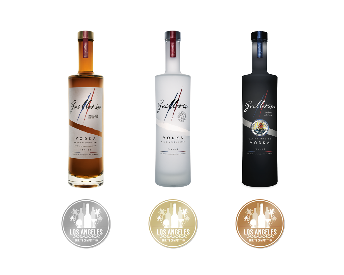 Guillotine Vodka: Los Angeles International Spirits Competition (LAISC)